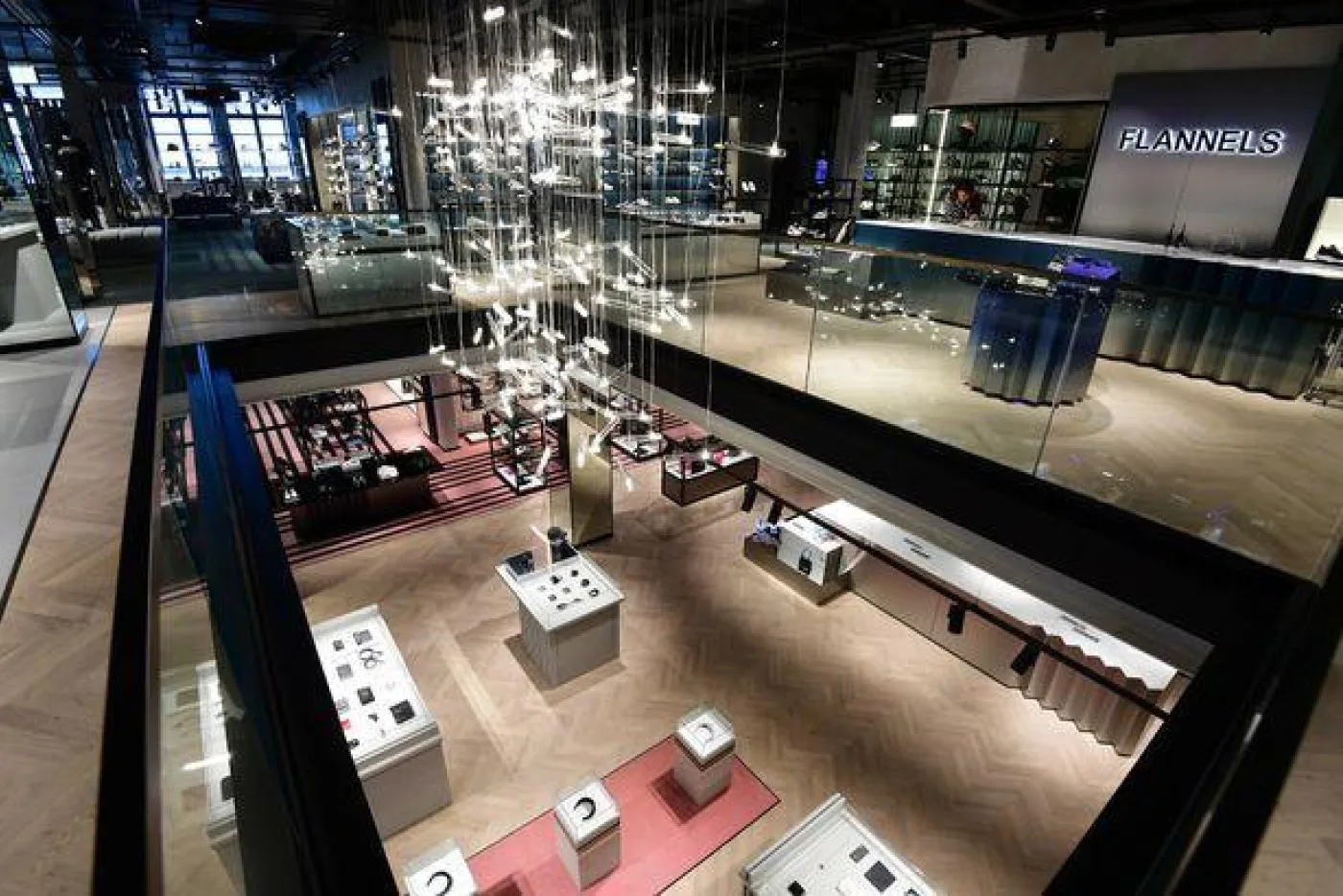 0 PICS EMBARGOED UNTIL OPENING SEE JESS First look inside Flannels Liverpool city centre Pic Andr 1